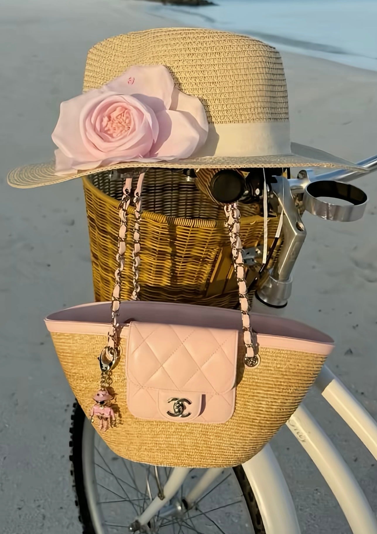 „CC“ Straw Bag