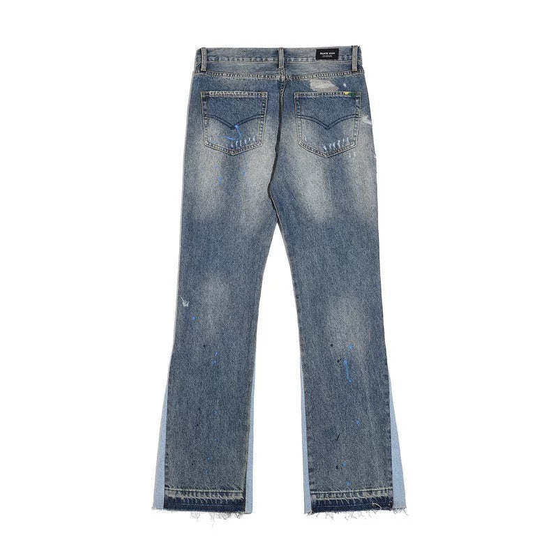 "LY" Flared Denim