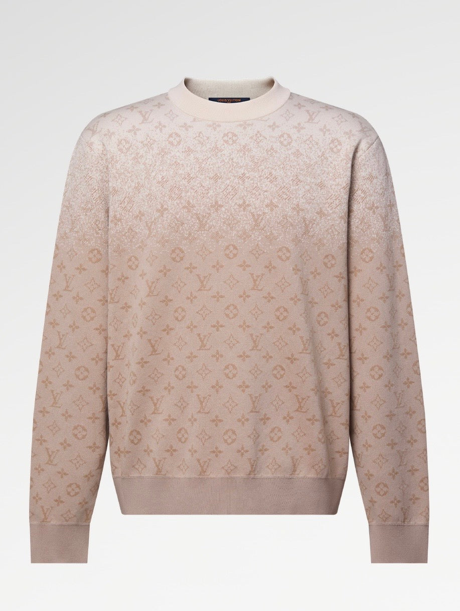 "LV" Langarm Monogram