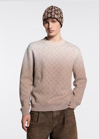 "LV" Langarm Monogram