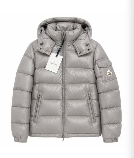 "Monc" Grey Puffer Jacket