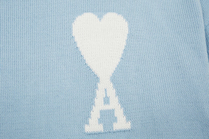 "Heart" - Sweater Babyblue